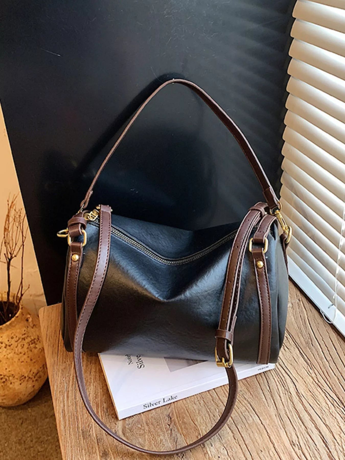 Sac bandoulière en cuir pour femme